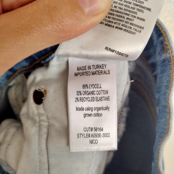 AGOLDE Nico High Rise Slim Fit Jeans Sz 27 - Picture 9 of 10